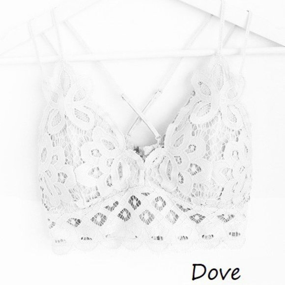 Crochet lace bralette - Picture 1 of 1